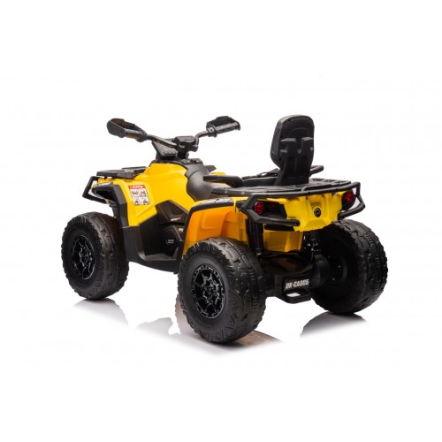 Quad Can Am Outlander ATV z Pilotem Żółty