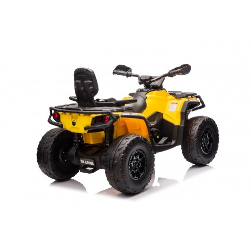 Quad Can Am Outlander ATV z Pilotem Żółty