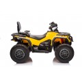 Quad Can Am Outlander ATV z Pilotem Żółty