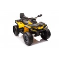 Quad Can Am Outlander ATV z Pilotem Żółty