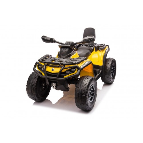 Quad Can Am Outlander ATV z Pilotem Żółty