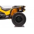 Quad Can Am Outlander ATV z Pilotem Żółty