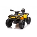 Quad Can Am Outlander ATV z Pilotem Żółty