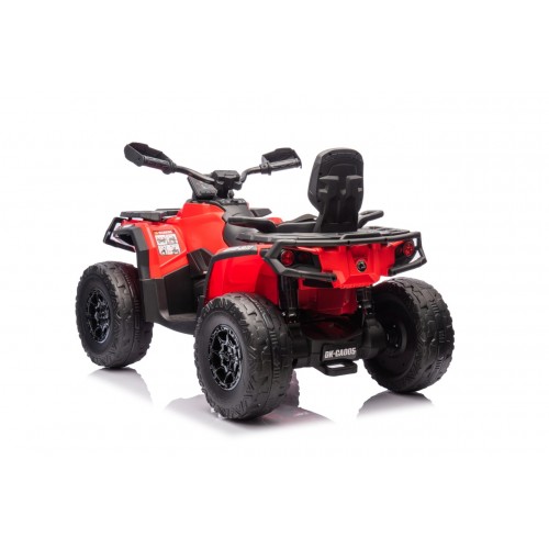 Quad Can Am Outlander ATV z Pilotem Czerwony