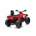 Quad Can Am Outlander ATV z Pilotem Czerwony