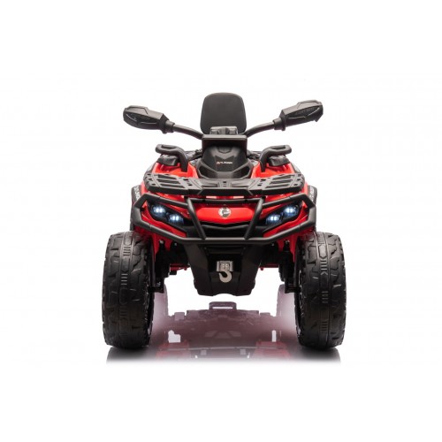 Quad Can Am Outlander ATV z Pilotem Czerwony