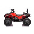 Quad Can Am Outlander ATV z Pilotem Czerwony