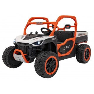 Pojazd Farmer Truck UTV Racing Biały
