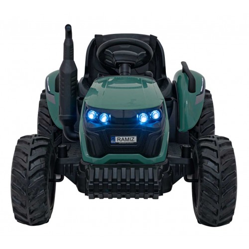 Pojazd Traktor GROW 1804 Ciemno Zielony