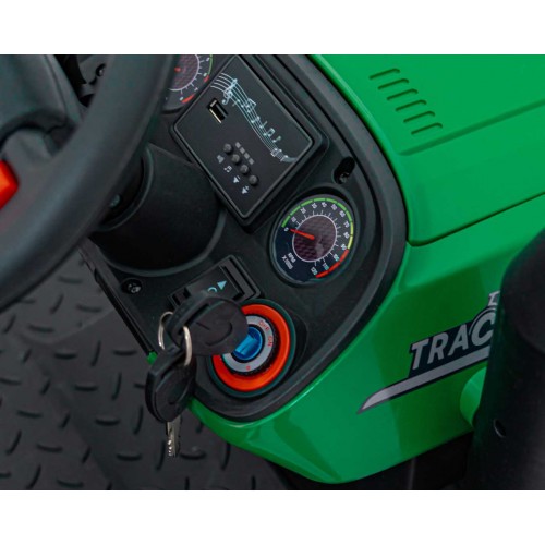 Pojazd Traktor GROW 1804 Jasno Zielony