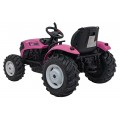 Pojazd Traktor GROW 1804 Różowy