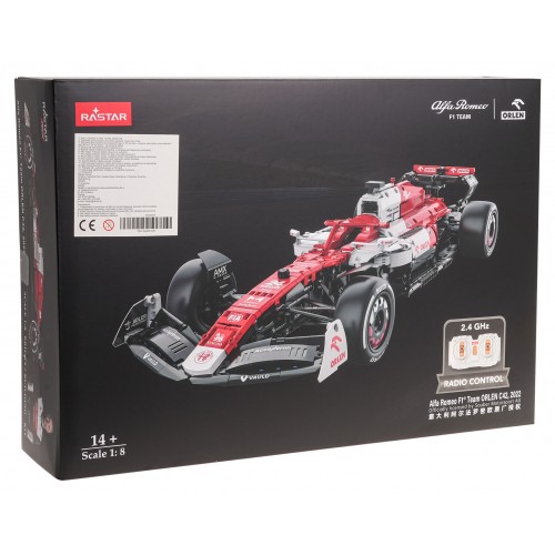 1:8 Alfa Romeo F1 C42 Klocki 2261el. R/C RASTAR