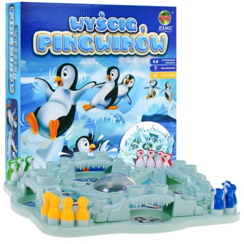 Penguins race game PL