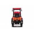 Pojazd MEGA Traktor D68 Z Przyczepką Czerwony