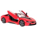 R/C toy car the BMW i8 Red 1:14 RASTAR
