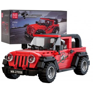 Zestaw Klocków Autko 414el. Czerwone : 27058 Mould King