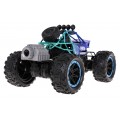 Crawler REAL ROCK z Funkcją Dymu R/C Niebieski