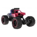 Crawler REAL ROCK z Funkcją Dymu R/C Czerwony