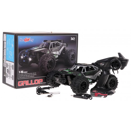 Crawler GALLOP 1:16 R/C Zielony