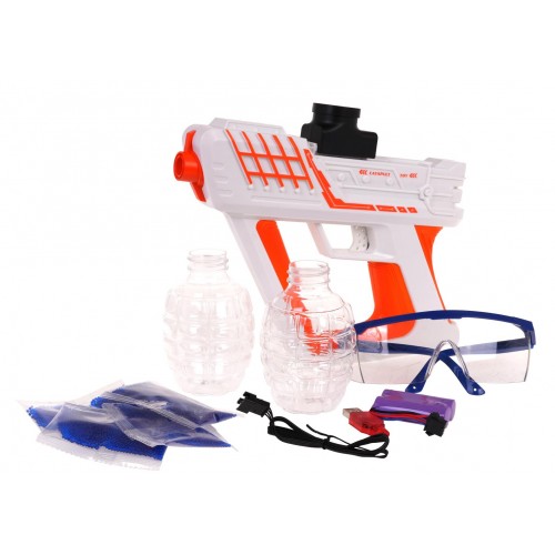 Pistolet GEL BLASTER Pomarańczowy + Akcesoria
