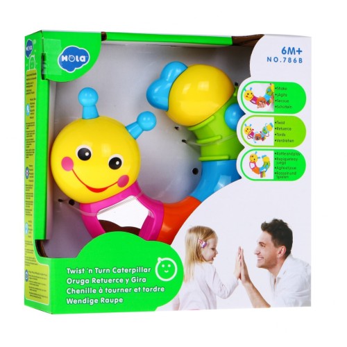 Caterpillar rattle