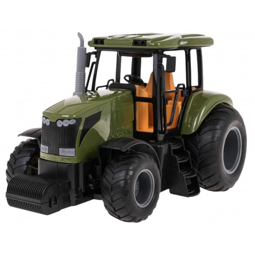 Traktor z Przyczepą Zielony R/C