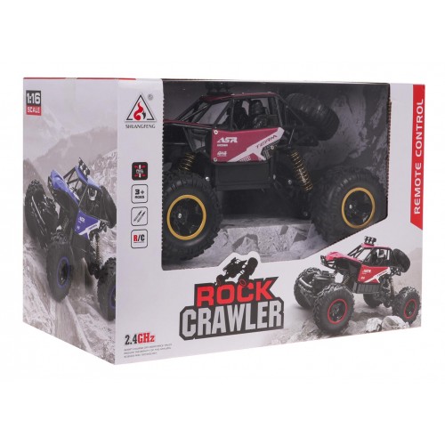 Crawler MONSTER ROCK R/C 1:16 Czerwony