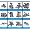 Zestaw Pojazdów Solarnych 12w1 Niebieski