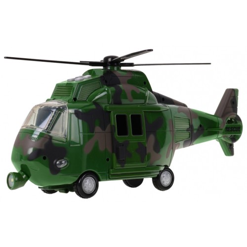Military helicopter with sounds Green