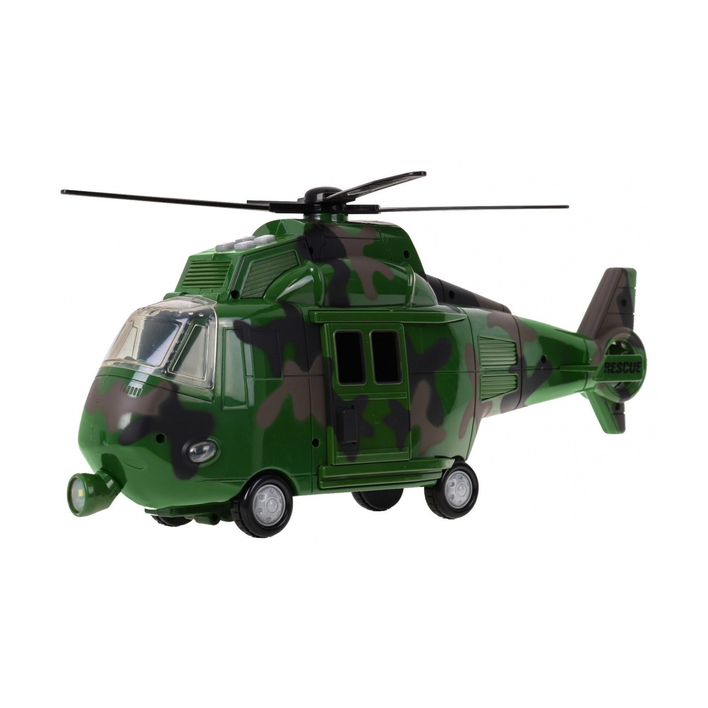 Military helicopter with sounds Green