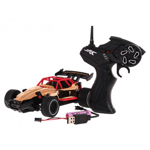 Metalowe Autko RACING 01 Złote R/C