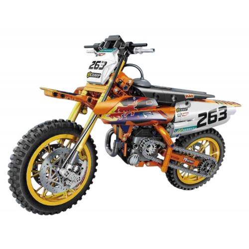 Zestaw Klocków Motor Cross 450el.