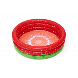 Basen Słodka Truskawka dla dzieci 2+ Brodzik 160x38cm BESTWAY + Łatka naprawcza