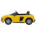 Pojazd Audi Spyder R8 LIFT Żółty