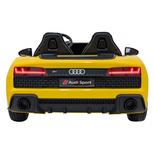 Pojazd Audi Spyder R8 LIFT Żółty