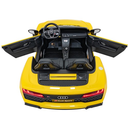 Pojazd Audi Spyder R8 LIFT Żółty