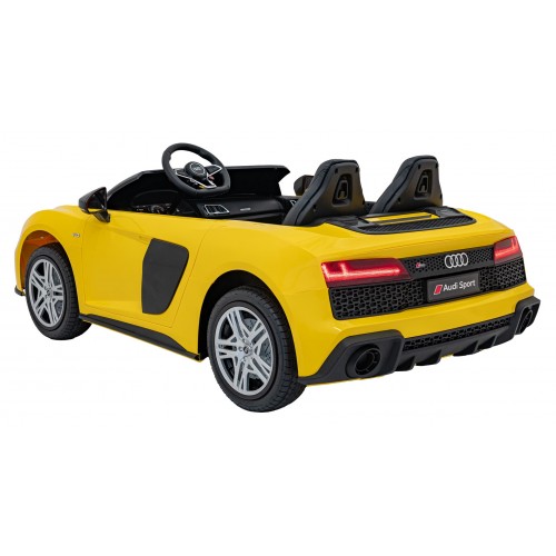 Pojazd Audi Spyder R8 LIFT STRONG Żółty