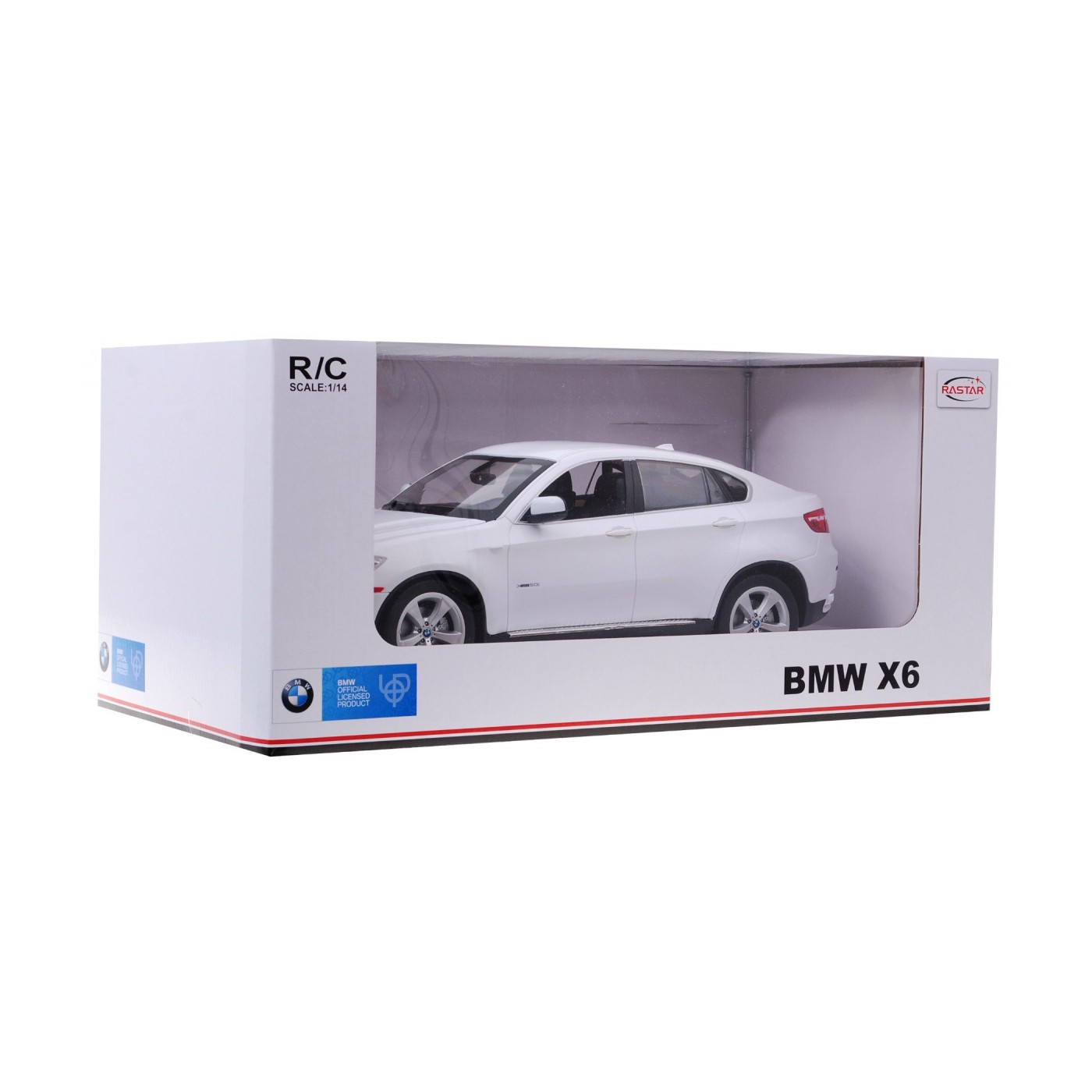 Autko R C BMW X6 Biały 1 14 RASTAR