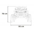 Pojazd Terenowy HONDA Talon 4x4 Czarny