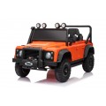 Pojazd Land Rover Defender 110 SVX Concept Pomarańczowy