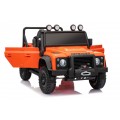 Pojazd Land Rover Defender 110 SVX Concept Pomarańczowy