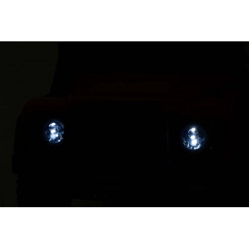Pojazd Land Rover Defender 110 SVX Concept Pomarańczowy