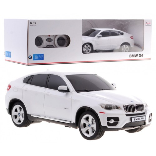 R/C toy car BMW X 6 White 1:24 RASTAR