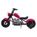 Pojazd Motorek Chopper Warrior Różowy