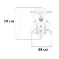Pojazd Chopper INDIAN Biały motocykl dla dziecka