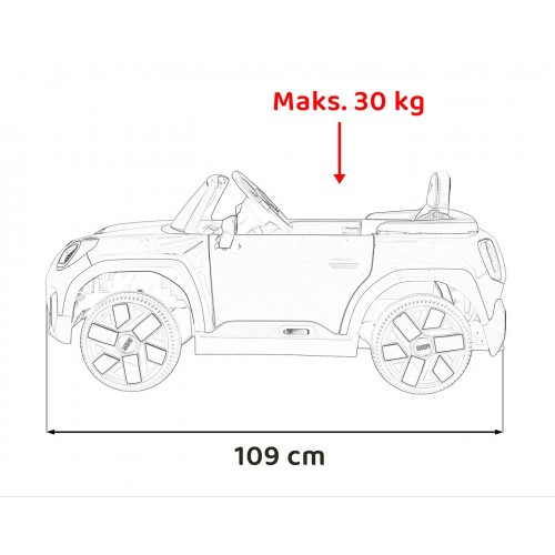 Pojazd Mini Concept Aceman Czarny