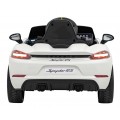 Pojazd Porsche Spyder RS 718 Biały sportowy samochód