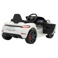 Pojazd Porsche Spyder RS 718 Biały sportowy samochód