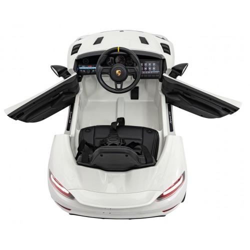 Pojazd Porsche Spyder RS 718 Biały sportowy samochód