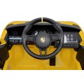 Pojazd Porsche Spyder RS 718 Żółty samochód sportowy